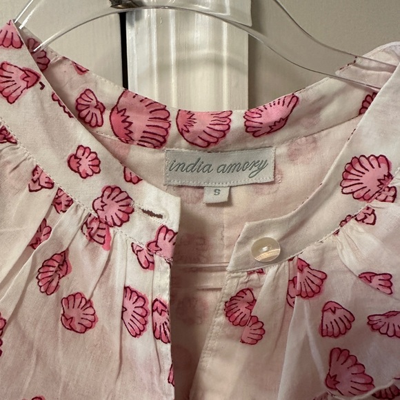 Pink Floral Ruffle Dress - Picture 2 of 2